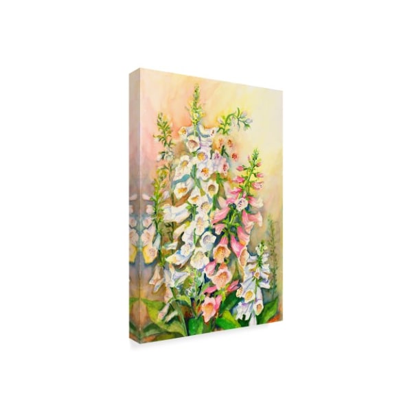 Joanne Porter 'Foxglove In A Garden' Canvas Art,30x47